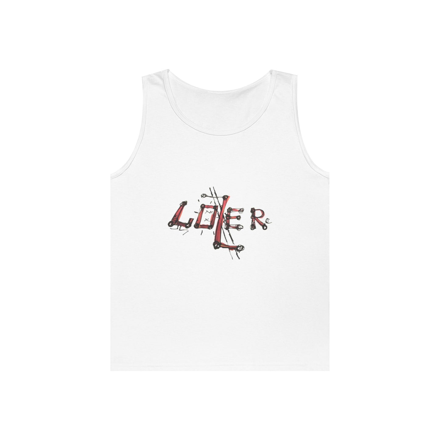 Red Loser Tank Top